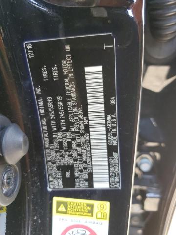 5TDJZRFHXHS374068 - 2017 TOYOTA HIGHLANDER SE BLACK photo 14