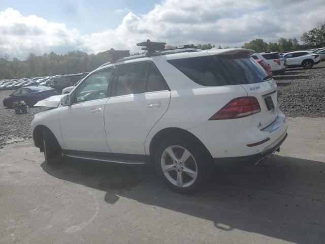 4JGDA5HB6GA719108 - 2016 MERCEDES-BENZ GLE 350 4MATIC WHITE photo 2