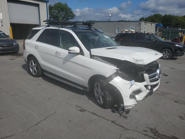 4JGDA5HB6GA719108 - 2016 MERCEDES-BENZ GLE 350 4MATIC WHITE photo 4