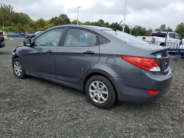 KMHCT4AE1CU115589 - 2012 HYUNDAI ACCENT GLS Մոխրագույն լուսանկար 2