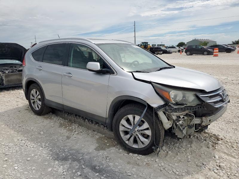 2HKRM4H54DH686815 - 2013 HONDA CR-V EX SILVER photo 4
