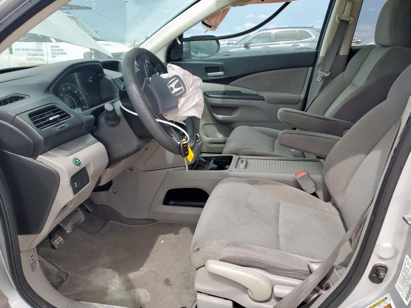 2HKRM4H54DH686815 - 2013 HONDA CR-V EX SILVER photo 7