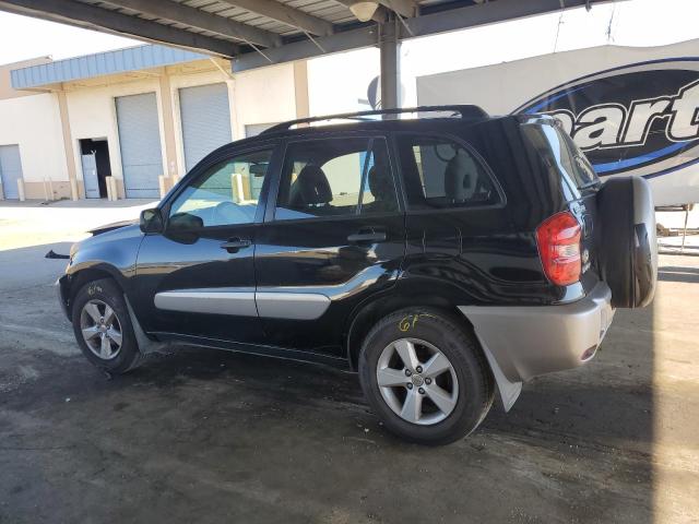 JTEGD20V440046359 - 2004 TOYOTA RAV4 შავი ფოტო 2