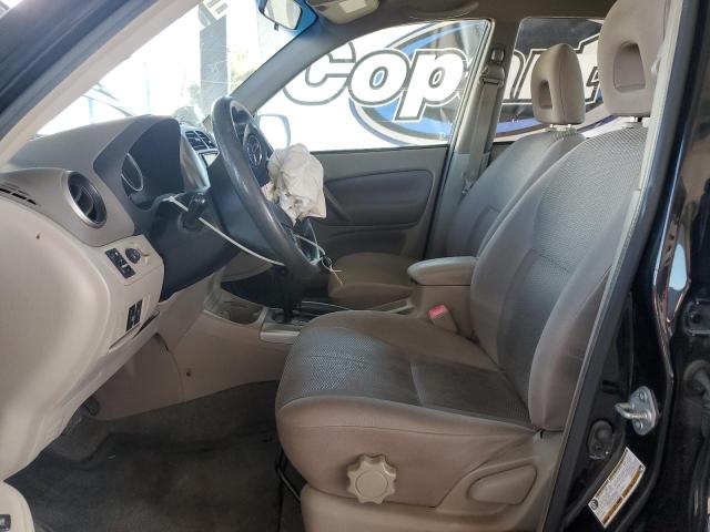 JTEGD20V440046359 - 2004 TOYOTA RAV4 შავი ფოტო 7