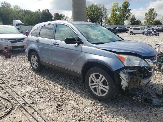 5J6RE4H50BL045127 - 2011 HONDA CR-V EX BLUE photo 4