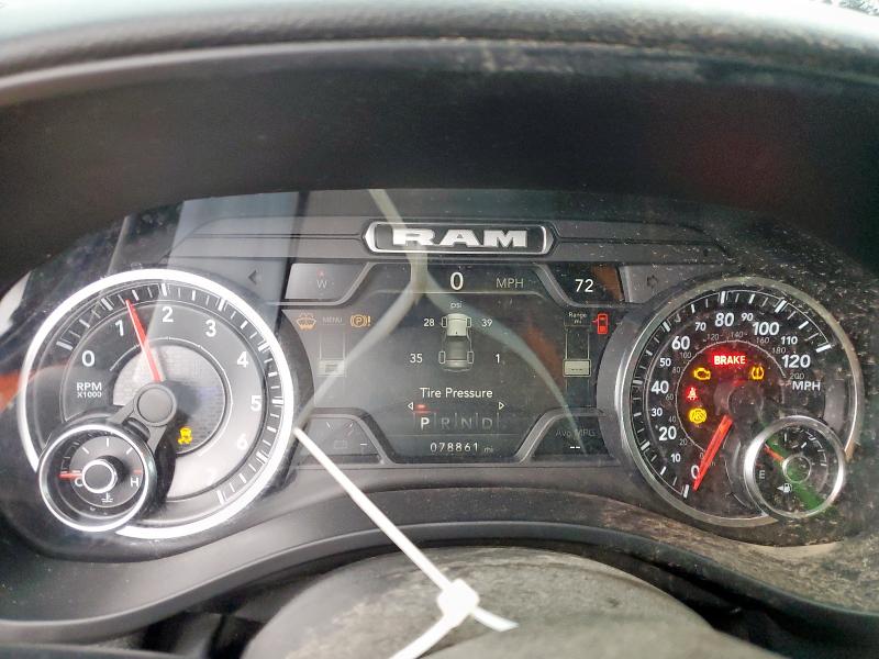 1C6RREBT7NN261046 - 2022 RAM 1500 BIG HORN/LONE STAR BLUE photo 9