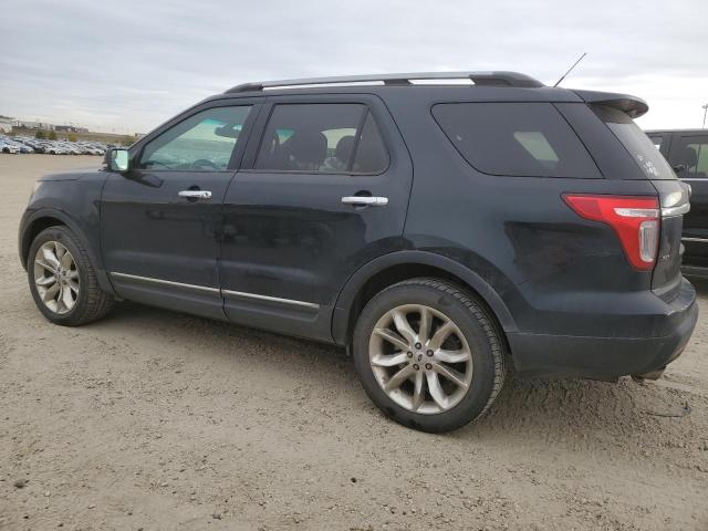 1FM5K8D83EGA34555 - 2014 FORD EXPLORER XLT BLACK photo 2