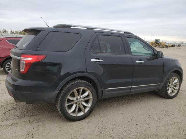 1FM5K8D83EGA34555 - 2014 FORD EXPLORER XLT BLACK photo 3