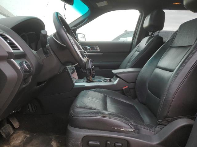 1FM5K8D83EGA34555 - 2014 FORD EXPLORER XLT BLACK photo 7
