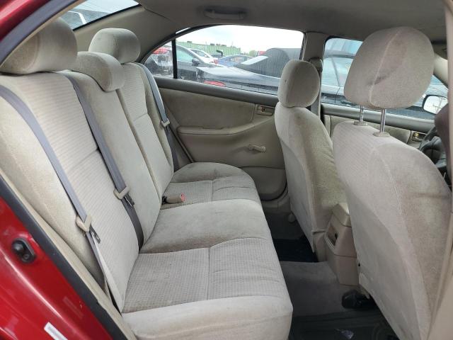 1NXBR32E78Z989701 - 2008 TOYOTA COROLLA CE RED photo 10
