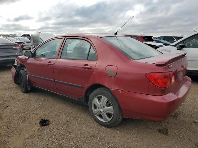 1NXBR32E78Z989701 - 2008 TOYOTA COROLLA CE RED photo 2
