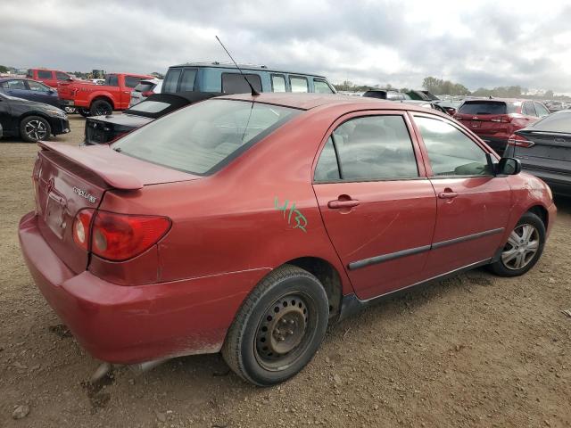1NXBR32E78Z989701 - 2008 TOYOTA COROLLA CE RED photo 3