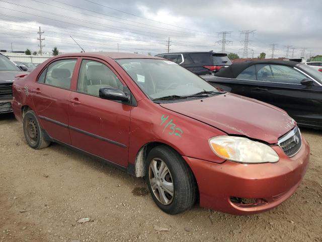 1NXBR32E78Z989701 - 2008 TOYOTA COROLLA CE RED photo 4