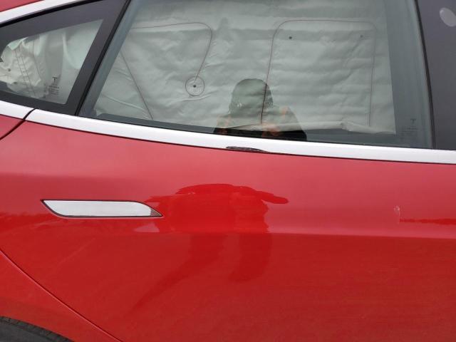 5YJSA1E23LF360567 - 2020 TESLA MODEL S 红色 照片 10