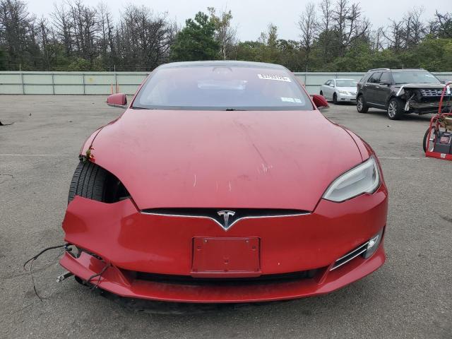 5YJSA1E23LF360567 - 2020 TESLA MODEL S 红色 照片 5
