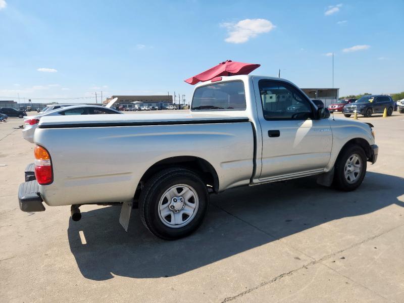 5TENL42N52Z144191 - 2002 TOYOTA TACOMA 银色 照片 3