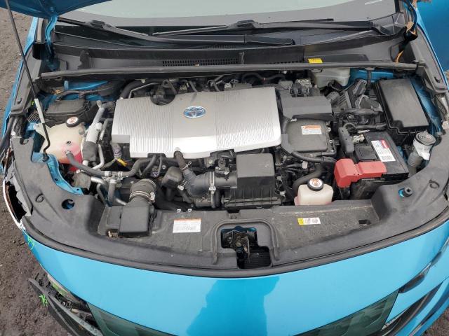 JTDKARFP9H3042854 - 2017 TOYOTA PRIUS PRIM 蓝色 照片 11