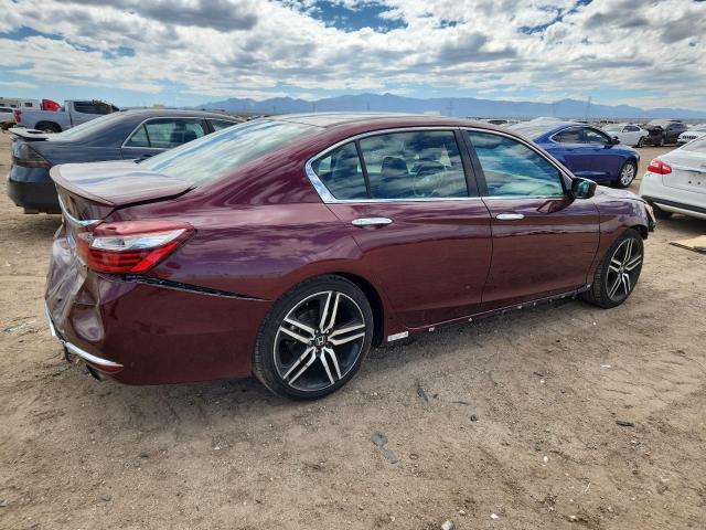 1HGCR2F56HA158108 - 2017 HONDA ACCORD SPORT Bordo fotoğraf 3