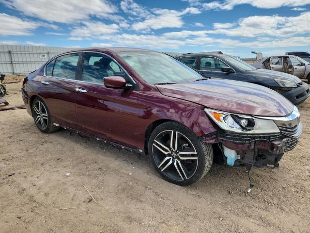 1HGCR2F56HA158108 - 2017 HONDA ACCORD SPORT Bordo fotoğraf 4