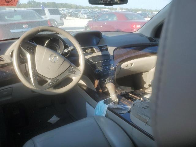 2HNYD2H69AH519227 - 2010 ACURA MDX TECHNOLOGY ნაცრისფერი ფოტო 8