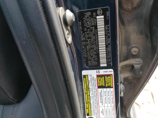 4T1B11HK6KU842124 - 2019 TOYOTA CAMRY L BLUE photo 13