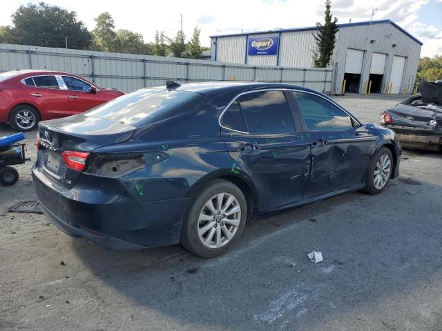 4T1B11HK6KU842124 - 2019 TOYOTA CAMRY L BLUE photo 3