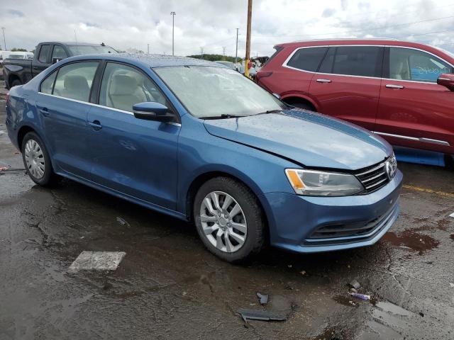 3VWDB7AJXHM387545 - 2017 VOLKSWAGEN JETTA SE BLUE photo 4
