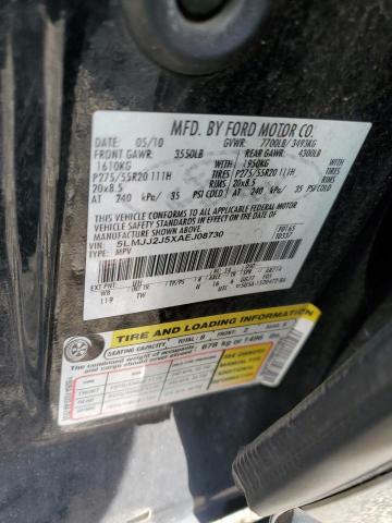 5LMJJ2J5XAEJ08730 - 2010 LINCOLN NAVIGATOR BLACK photo 13