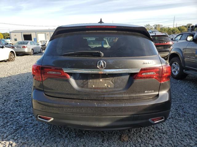 5FRYD4H40EB012503 - 2014 ACURA MDX TECHNOLOGY Մոխրագույն լուսանկար 6