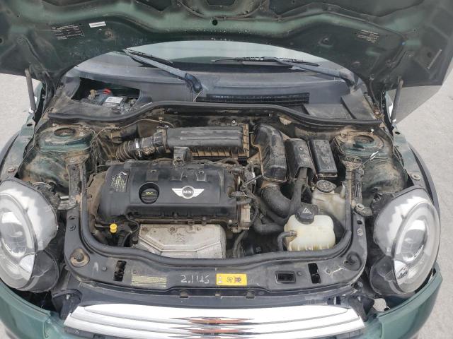 WMWSU3C59CT369008 - 2012 MINI COOPER მწვანე ფოტო 11