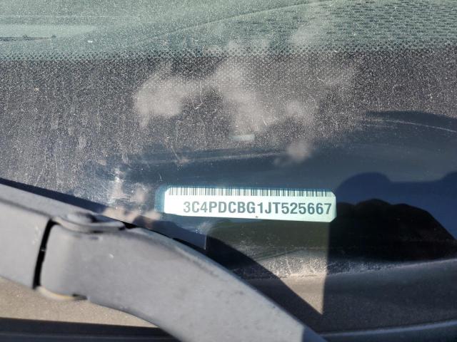 3C4PDCBG1JT525667 - 2018 DODGE JOURNEY SXT BLACK photo 14