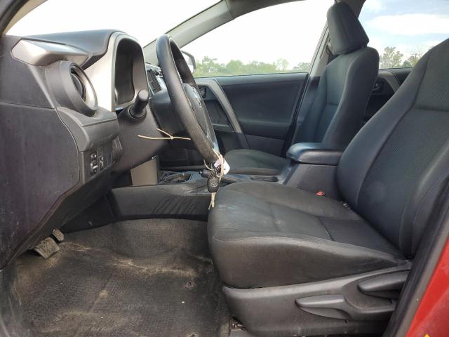 2T3ZFREV0GW304790 - 2016 TOYOTA RAV4 LE MAROON photo 7