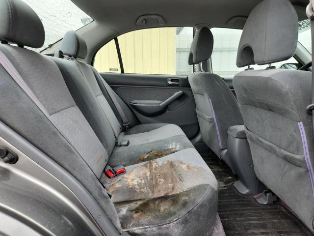JHMES96644S011432 - 2004 HONDA CIVIC HYBRID Gris photo 10
