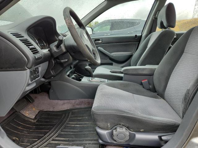 JHMES96644S011432 - 2004 HONDA CIVIC HYBRID Gris photo 7