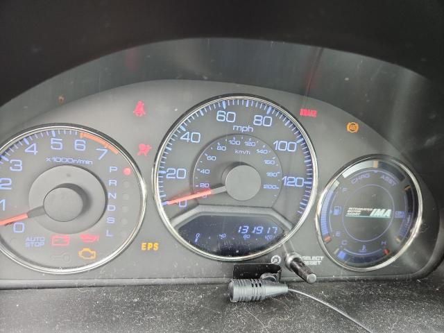 JHMES96644S011432 - 2004 HONDA CIVIC HYBRID Gris photo 9