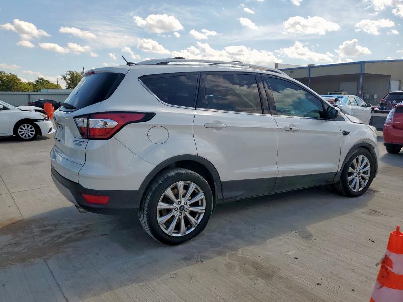 1FMCU9J91HUD60252 - 2017 FORD ESCAPE TITANIUM WHITE photo 3