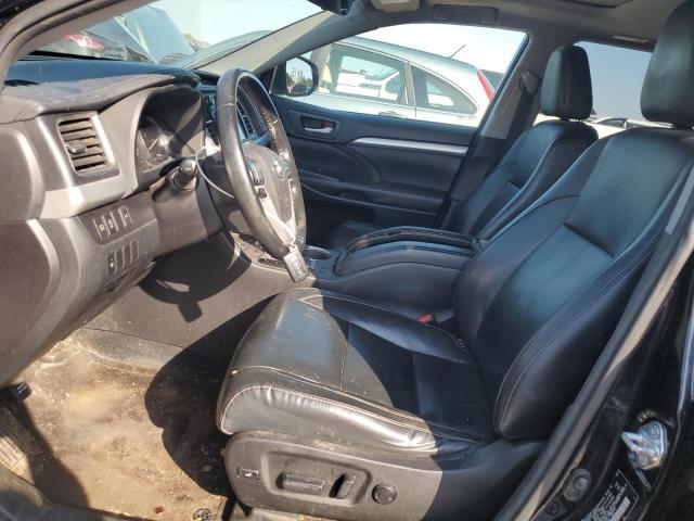 5TDJZRFH9HS423275 - 2017 TOYOTA HIGHLANDER SE CHARCOAL photo 7