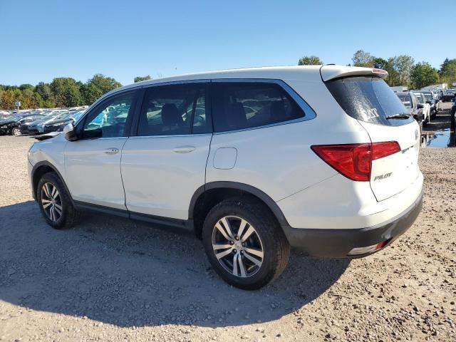 5FNYF6H51HB087327 - 2017 HONDA PILOT EXL WHITE photo 2