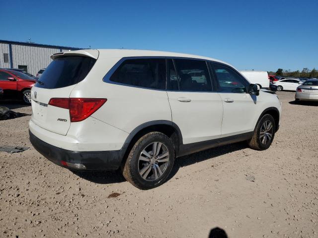 5FNYF6H51HB087327 - 2017 HONDA PILOT EXL WHITE photo 3