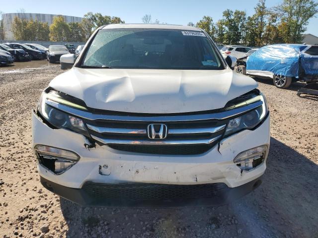 5FNYF6H51HB087327 - 2017 HONDA PILOT EXL WHITE photo 5