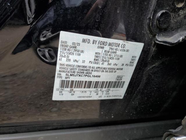 5LM5J7XC7PGL16498 - 2023 LINCOLN AVIATOR RESERVE 黑色 照片 13