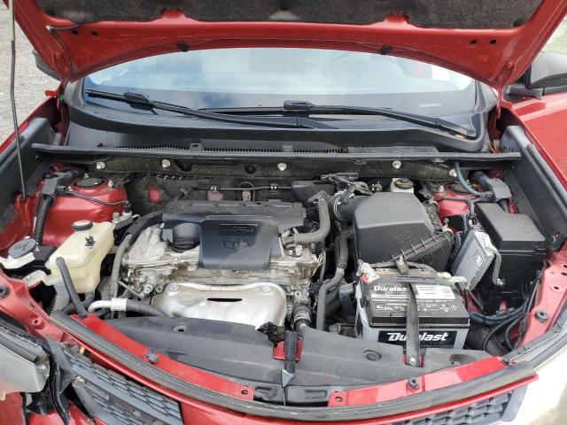 JTMBFREV1ED066136 - 2014 TOYOTA RAV4 LE 红色 照片 12