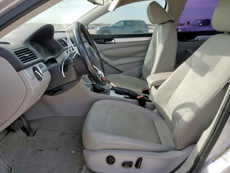 1VWBP7A31DC027344 - 2013 VOLKSWAGEN PASSAT SE Plata foto 7