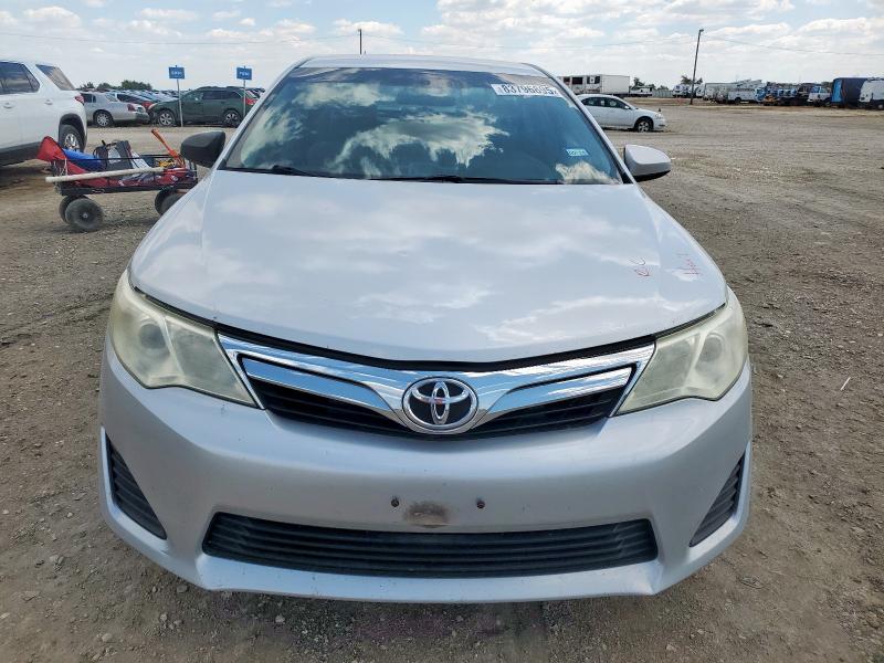 4T4BF1FK8DR328580 - 2013 TOYOTA CAMRY L SILVER photo 5