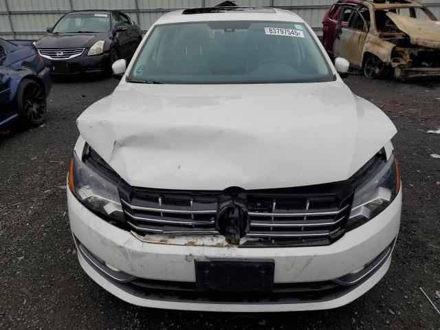 1VWCT7A36EC045100 - 2014 VOLKSWAGEN PASSAT SEL თეთრი ფოტო 5