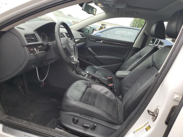 1VWCT7A36EC045100 - 2014 VOLKSWAGEN PASSAT SEL თეთრი ფოტო 7