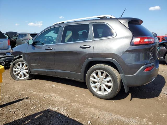 1C4PJMDS0EW226851 - 2014 JEEP CHEROKEE LIMITED GRAY photo 2