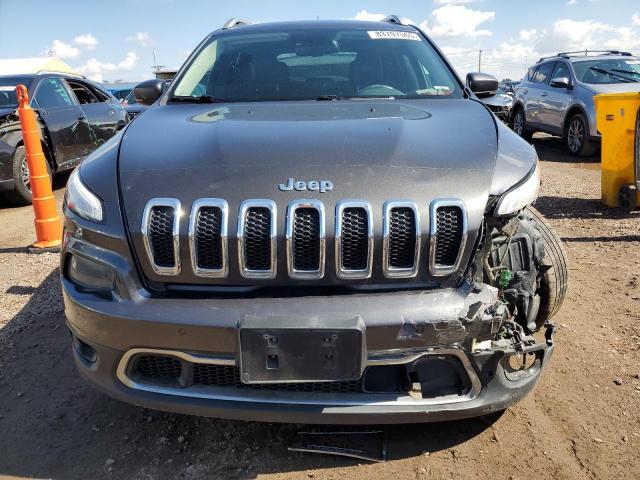 1C4PJMDS0EW226851 - 2014 JEEP CHEROKEE LIMITED GRAY photo 5