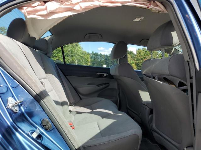 2HGFA16529H543134 - 2009 HONDA CIVIC LX BLUE photo 10