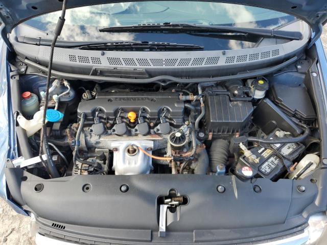 2HGFA16529H543134 - 2009 HONDA CIVIC LX BLUE photo 11